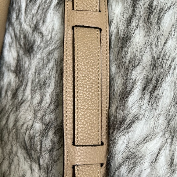 Celine Trapeze small bag in dune color - Picture 10 of 15